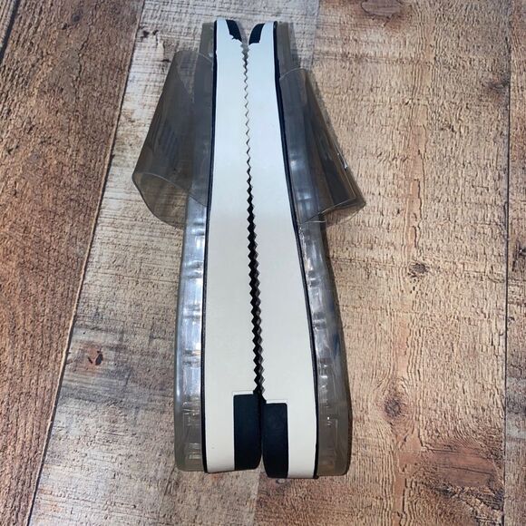 Juicy Couture In Love Black Smoke Clear Transparent Slides Sandals RARE - Picture 4 of 12